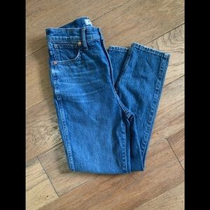 Madewell stovepipe jeans